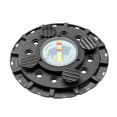 Spirit level - U-KIT-SL-80 - Buzon Pedestal International - round / horizontal / for raised floors