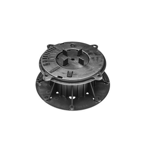 Polypropylene raised access floor structure - DPH-TABS - Buzon Pedestal International - high-resistance / outdoor / adjustable