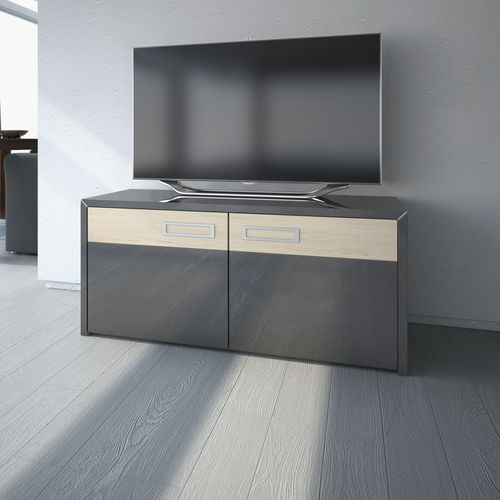 Contemporary TV cabinet - S1 SK-2 - Handelsagentur Lars Schnepel UG - custom / 2 doors / modular
