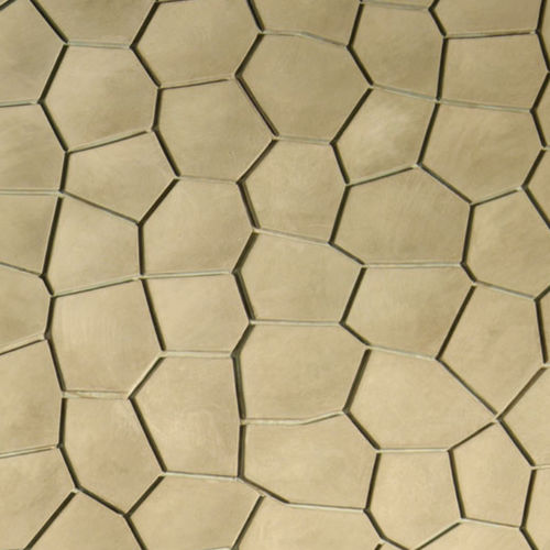 Interior decorative panel - ARIDO - 3D surface - wall-mounted / fiber-reinforced mortar / textured