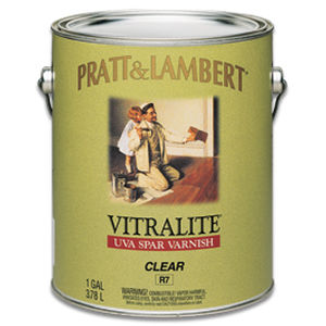 Protective varnish - VITRALITE® - Pratt & Lambert - for wood / high-gloss / water-repellent