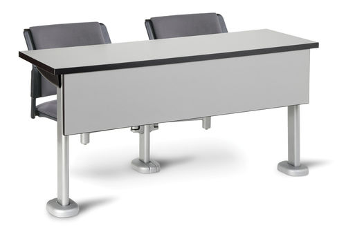 Plastic auditorium seat - M60 SWING AWAY: TURANDOT - Sedia Systems - built-in table / swivel / without armrests