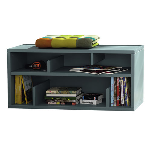 Low bookcase - MADAKET - MATHY BY BOLS - contemporary / lacquered wood / child's
