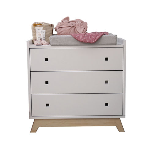 Contemporary chest of drawers - MADAVIN - MATHY BY BOLS - wooden / child's / 3-drawer