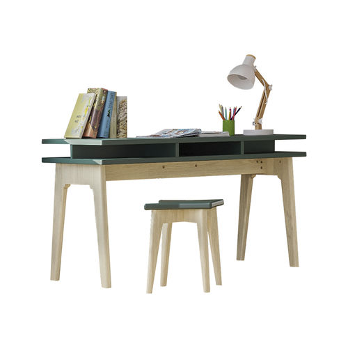 Free-standing desk - MADAVIN - MATHY BY BOLS - contemporary / wooden / straight
