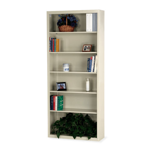 Free-standing bookcase - #BOOKCASE-BCM3684-GRY05 - Virco - contemporary / steel