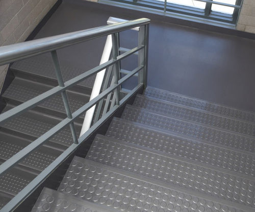 Rubber step covering - DISTINCT DESIGNS - Flexco Corporation