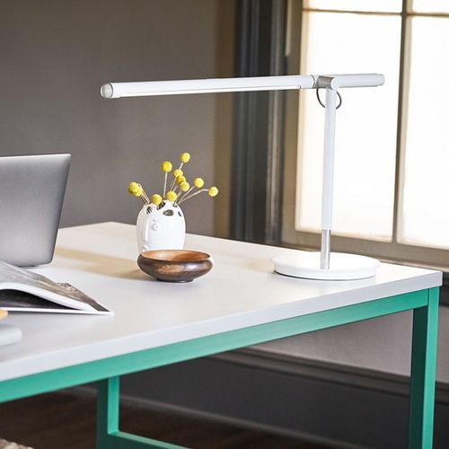 Desk lamp - BRAZO - Haworth - aluminum / contemporary / corded