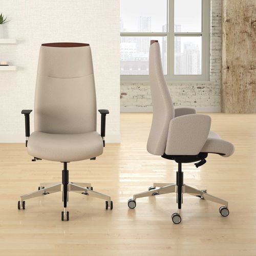 Contemporary office chair - PROTOCOL - Jasper Group - indoor / fabric / upholstered