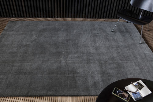 Contemporary rug - BEEKMAN - SERGE LESAGE - plain / New Zealand wool / rectangular