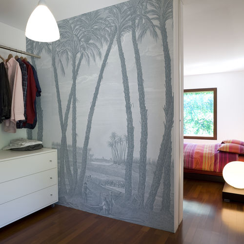 Traditional wallpaper - A VIEW OF EGYPT - Papiers de Paris - panoramic / scenic / fabric look