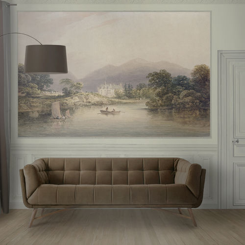 Traditional wallpaper - IRISH LAKE - Papiers de Paris - panoramic / scenic / wallpaper look