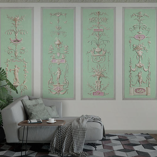 Cover decorative panel - THE FOUR SEASONS - SPRING  - Papiers de Paris - wall-mounted / high-resistance / paper