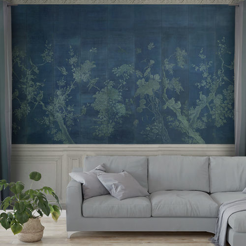 Contemporary wallpaper - KOREA PANEL - Papiers de Paris - nature pattern / floral / panoramic