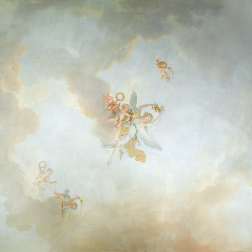 Contemporary wallpaper - SKY&CHERUBS - Papiers de Paris - panoramic / scenic / wallpaper look
