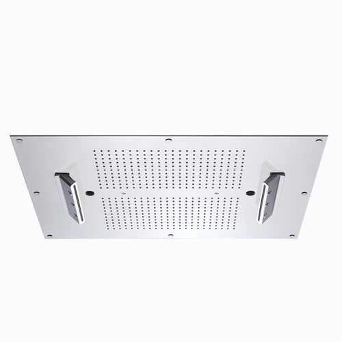 Ceiling-mounted shower head - 23070XN/S-CRX - CARIMALI design shower_space - square / rain