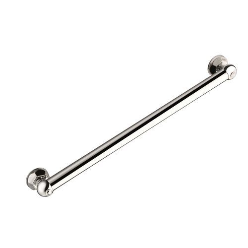 Brass grab bar - 70170C60-CR - CARIMALI design shower_space - chrome / straight / wall-mounted