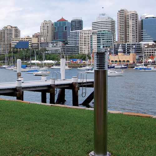 Garden bollard light - MISTRAL - Inverlight Srl - for public spaces / contemporary / glass