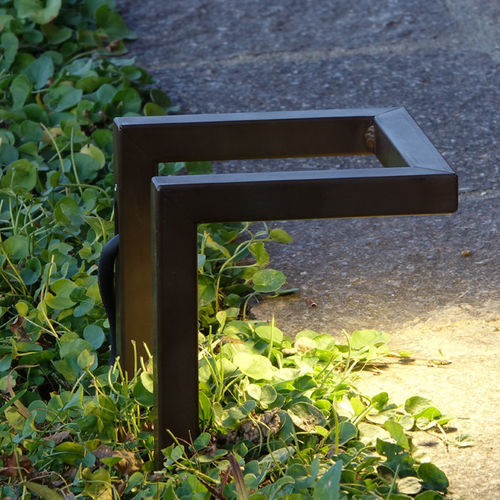 Garden bollard light - ALTER EGO - Inverlight Srl - contemporary / stainless steel / opal
