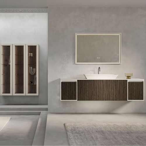 Double washbasin cabinet - CLASSIC MARCO - Fiora - wall-hung / wooden / contemporary