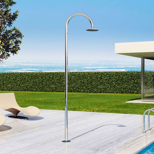 Stainless steel garden shower - SOLE 48 M BEAUTY - Inoxstyle