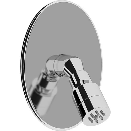 Wall-mounted shower head - SORRENTO R L - Inoxstyle - round / commercial