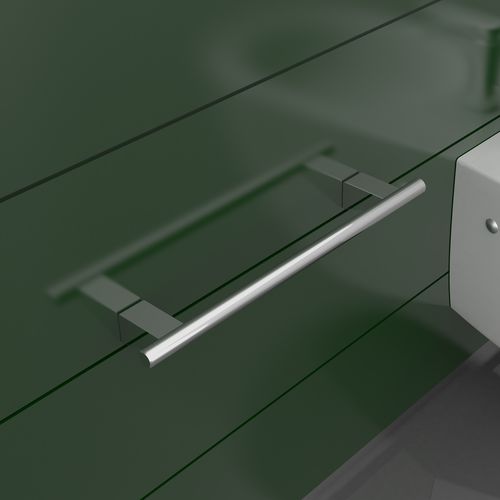 1-bar towel rack - STEELGLAM TH40 - Inoxstyle - wall-mounted / stainless steel 316L / polished