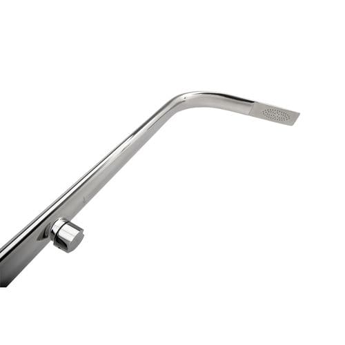 Pool outdoor shower - ELLIPSE-DU - Inoxstyle - stainless steel / home / commercial