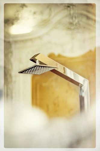 Stainless steel outdoor shower - TECNO CUBE - Inoxstyle