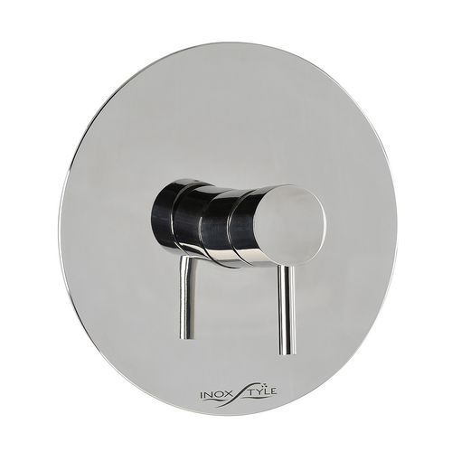 Shower mixer tap - MIX INOX R (51031) - Inoxstyle - wall-mounted / stainless steel / outdoor