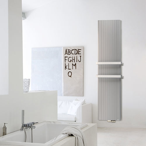 Hot water towel radiator - ALU-ZEN - VASCO - 501 w...750 w / 751 w...1000 w / 1001 w...1500 w