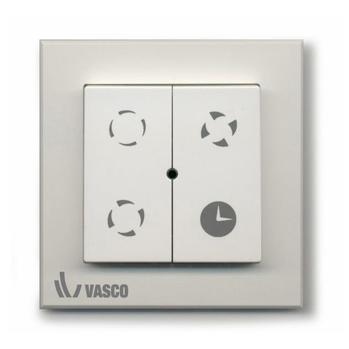 Ventilation switch - RF 3 - VASCO - rocker / surface-mount / double