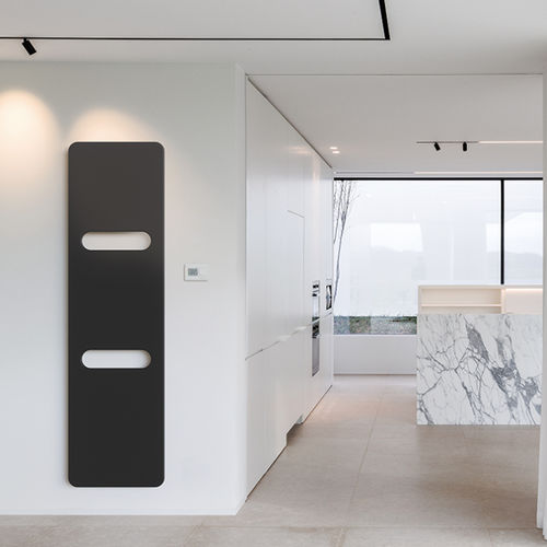 Electric towel radiator - ONI O-P-EL - VASCO - minimalist design / vertical / bathroom