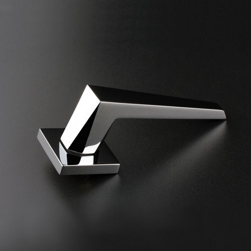 Door handle - TRIA R371 - JATEC - metal / contemporary / silver finish