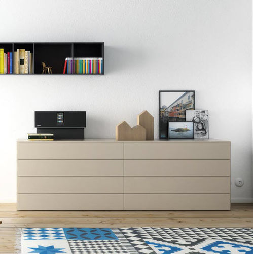 Contemporary chest of drawers - S1  - VIVE - MUEBLES VERGE S.L. - wooden / MDF / modular