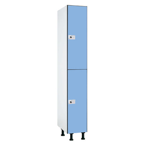 Laminate locker - FT-30/C - MEGABLOK S.A. - for public building / for wet rooms