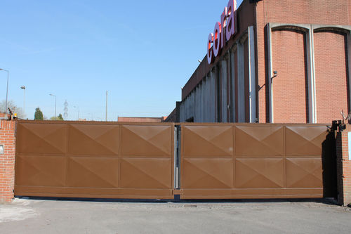 Swing gate - SMF Services - sliding / metal / bar