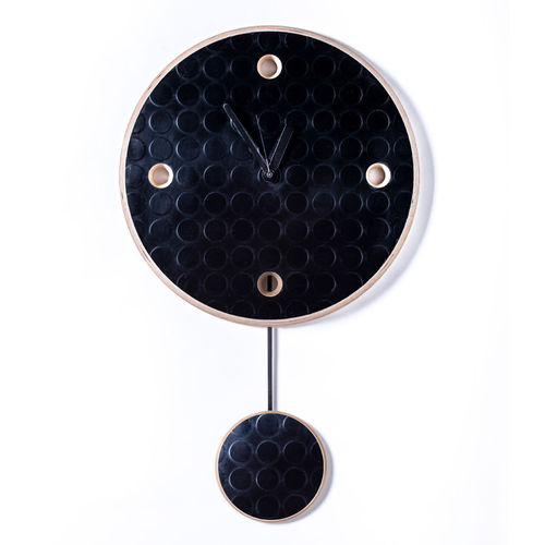 Contemporary clock - MILANO - DIAMANTINI & DOMENICONI - wall-mounted / indoor / pendulum