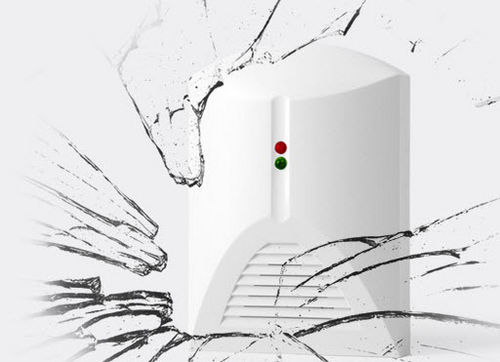 Glass break detector - LH-501  - China Security & Fire IoT Sensing Co., Ltd. - ceiling-mounted / commercial / white