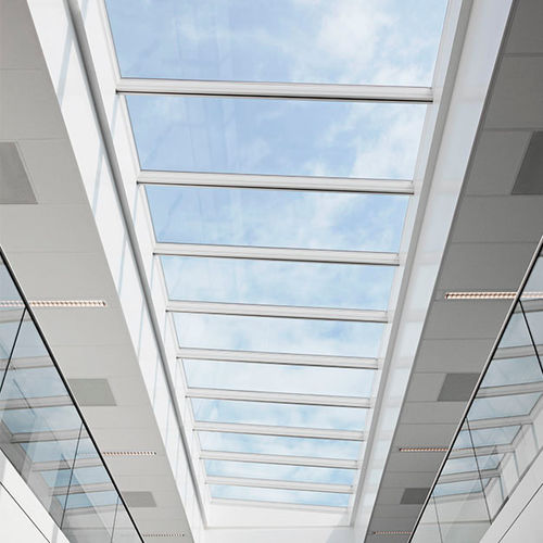 Doubleglazed skylight LONGLIGHT VITRAL with skylight frame / glass