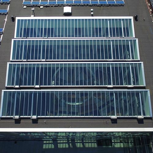 Fixed glass roof - MONO PITCHED - VITRAL - metal