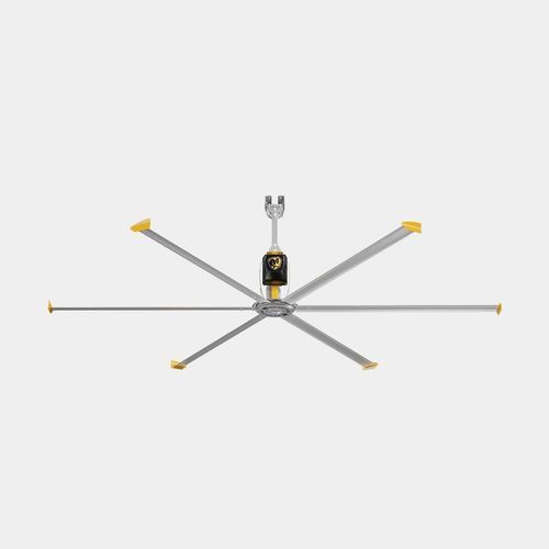 Helical ceiling fan - POWERFOIL&reg; 6 - Big Ass Fans - ceiling mount / industrial / commercial