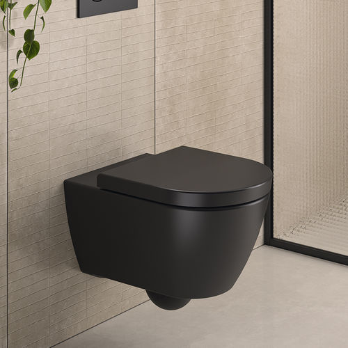 Wall-hung toilet - EMMA - Ceramicas Gala - ceramic / home / commercial