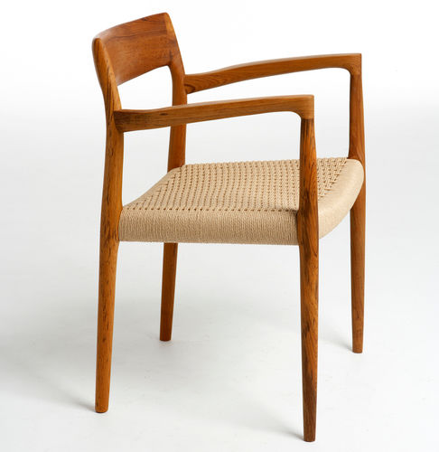 Scandinavian design chair - 1958 CARVER - paere dansk - indoor / oak / walnut base