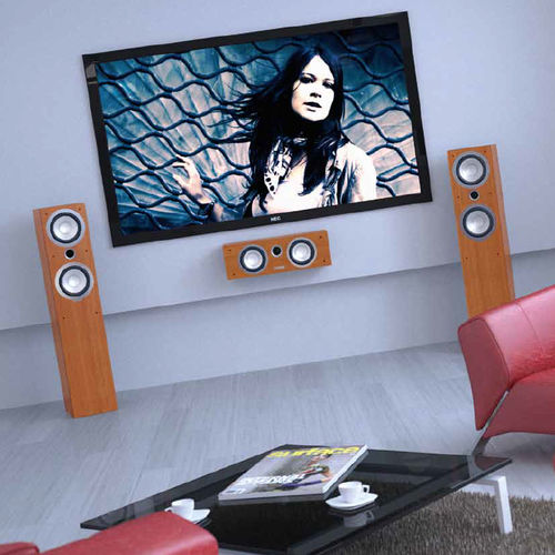 Tower speaker - MERCURY V4I - TANNOY - residential / indoor / rectangular