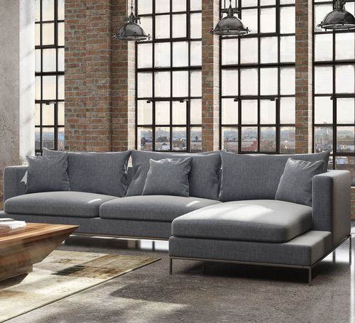 Modular sofa - SIMENA - sohoConcept - contemporary / fabric / with removable cover