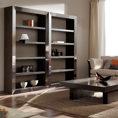 High shelf - T-620 A - ArtesMoble - contemporary / walnut / beech