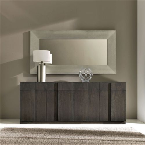 Contemporary sideboard - T-812 - ArtesMoble - walnut / beech / custom