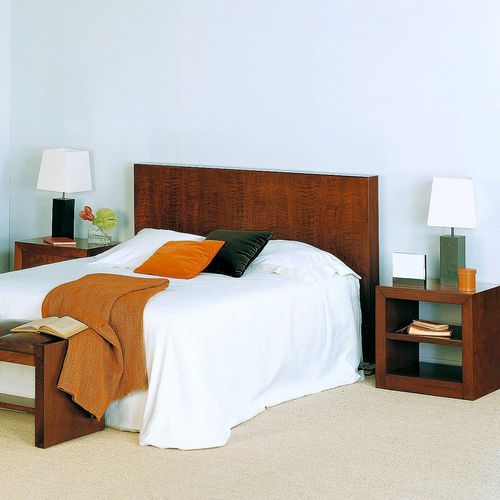 Double bed headboard T683 ArtesMoble contemporary / walnut
