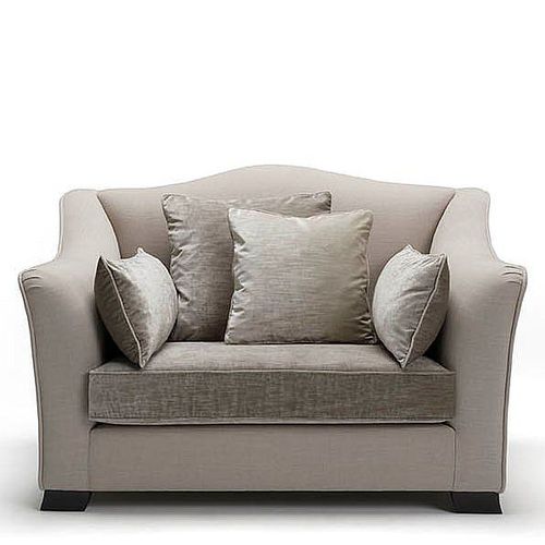 Traditional armchair - AMT-BUTACAGAUDI - ArtesMoble - fabric / eco-friendly / for hotel